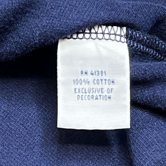 Polo Ralph Lauren navy blue 1/4 zip estate rib shirt size XL - Picture 13 of 15